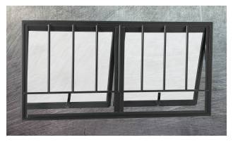 Vitrô Maxi-Ar 2S c/g Linha Master - L25 - Nas cores branca e preta