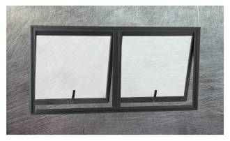 Vitrô Maxi-Ar 2S s/g Linha Master - L25 - Nas cores branca e preta